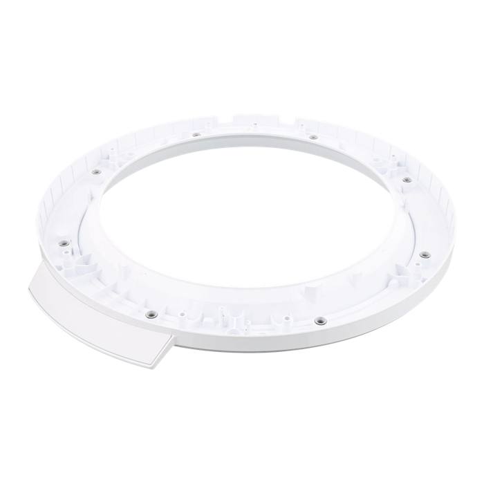 marco puerta,anterior,blanco/plata,Ø464mm