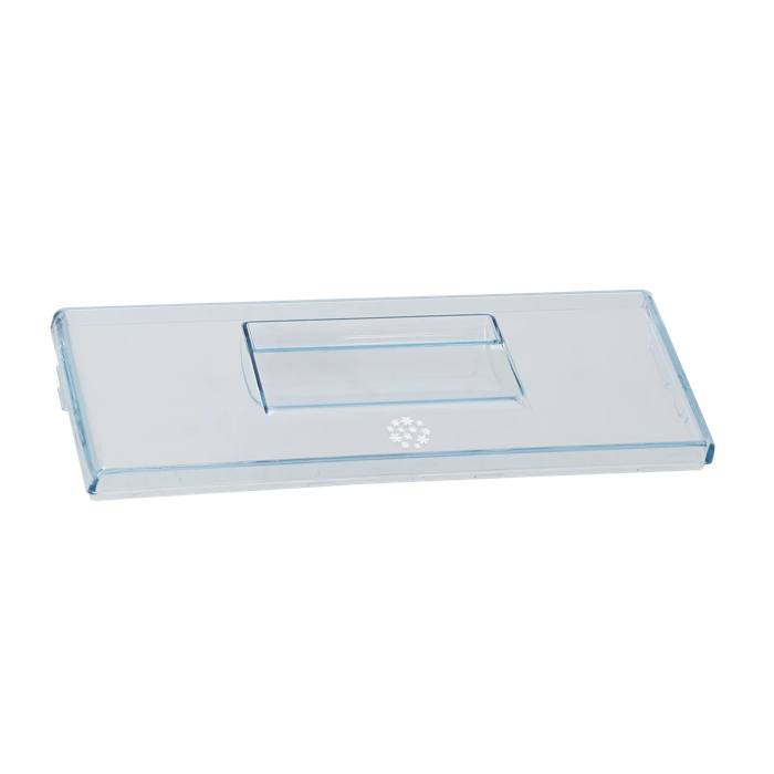 front panel, Box freezer, silkscreened, trans 7504,H153.5mm
