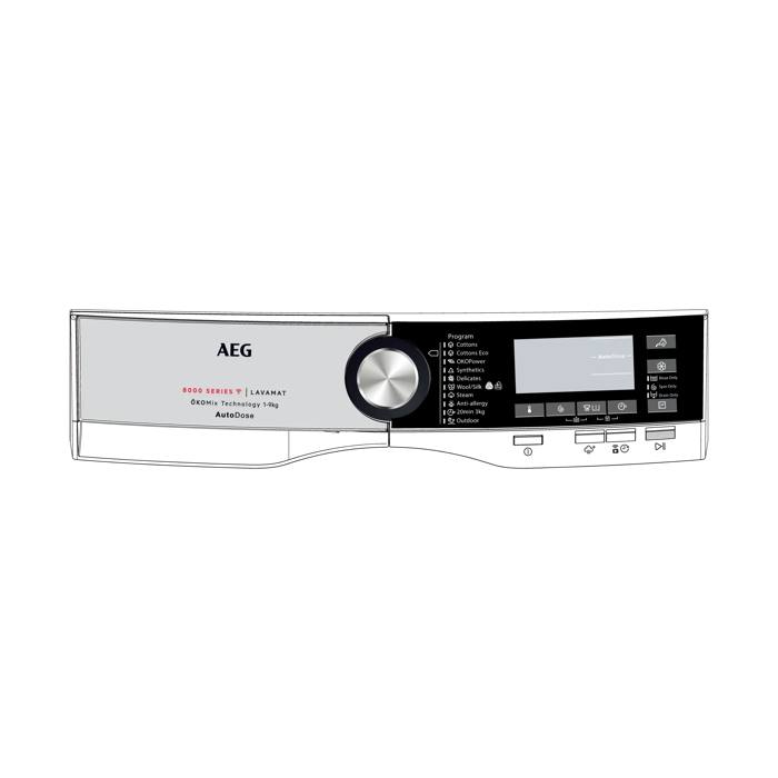 control panel, white