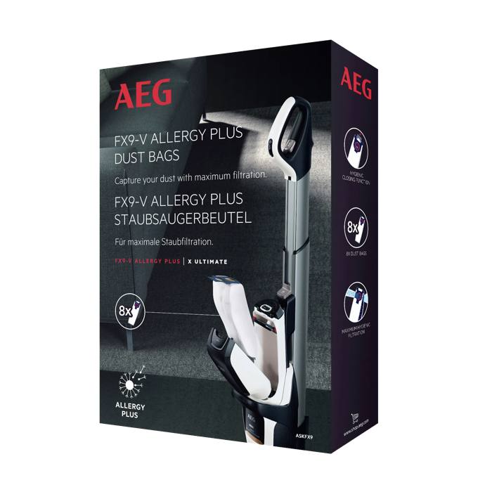 ASKFX9 8XFX9 ALLERGY PLUS BAGS