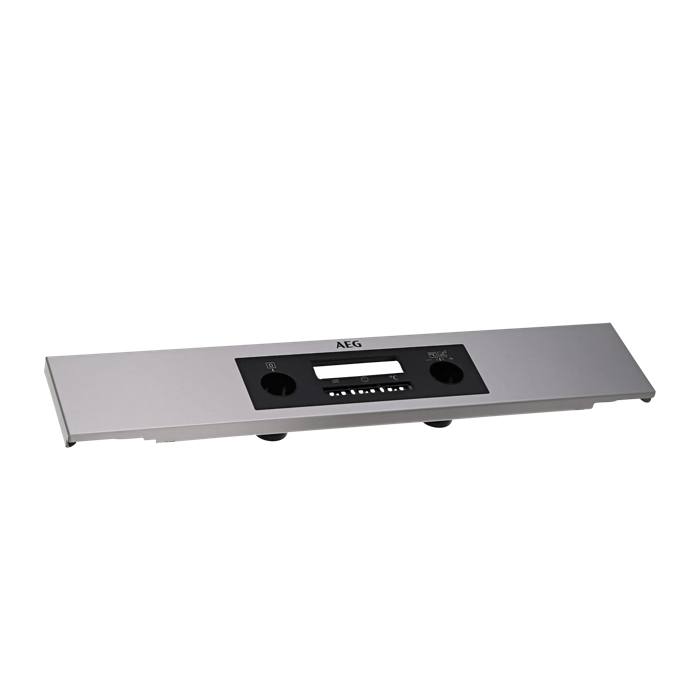 controlepaneel, inox, AEG