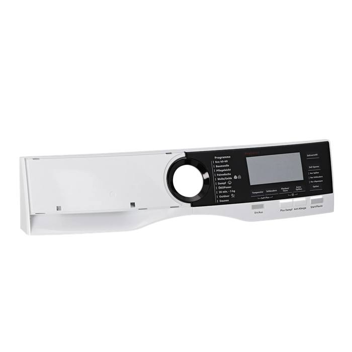 control panel, white