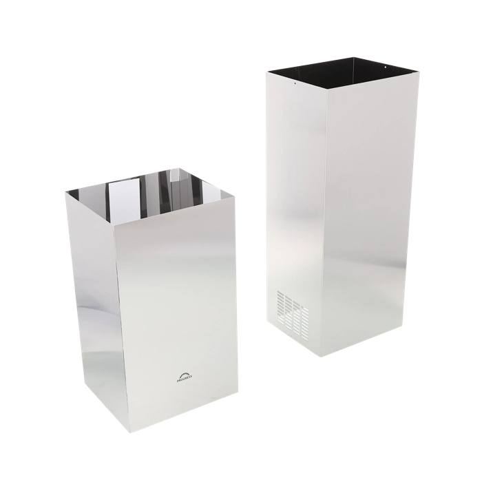 chimney, complete, black