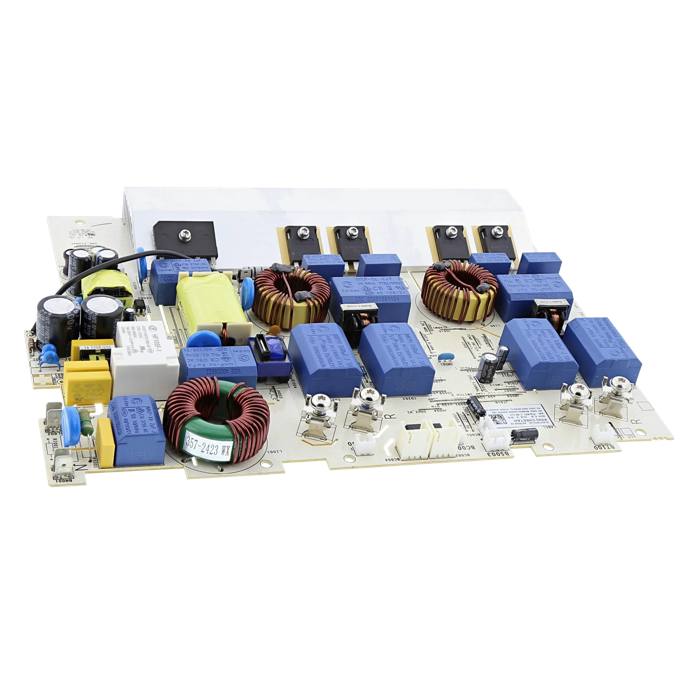 konfigurált elektronika, erőegység, indukció