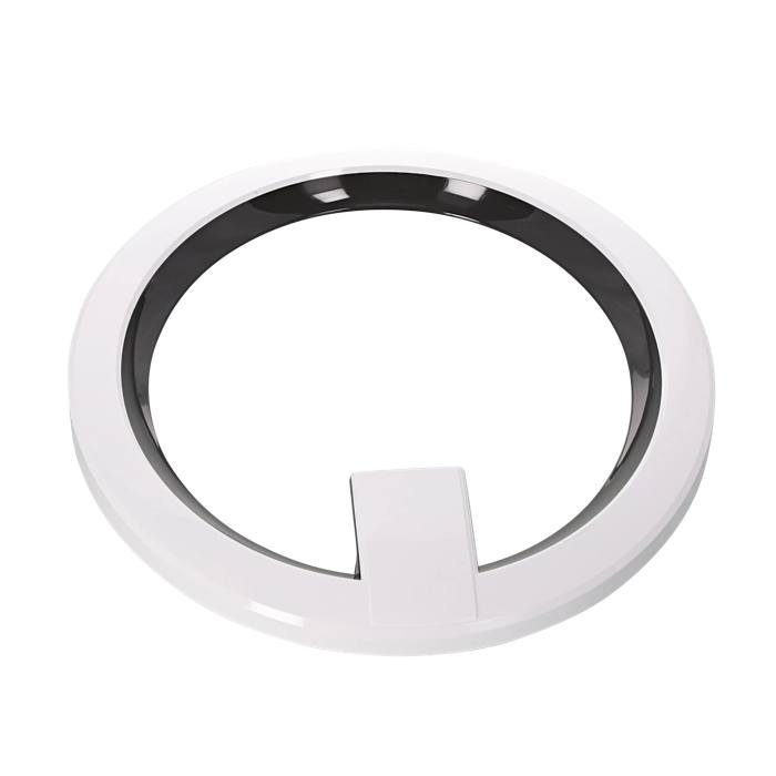 door frame, front, white, Ø458mm