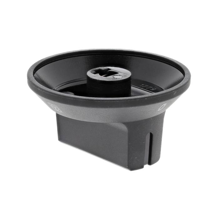 knob, function, black, 3+0
