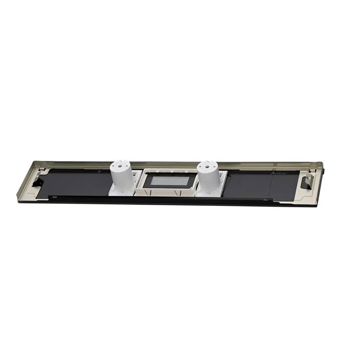 kezelõlap, inox, 60cm,SET,2K
