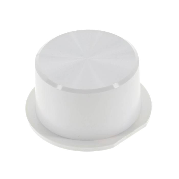knob, programme dial, white