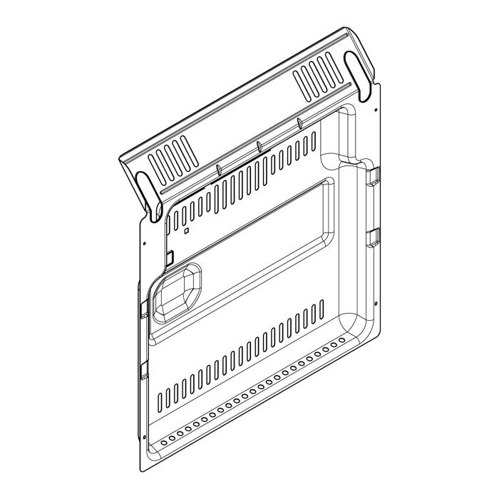 Back panel