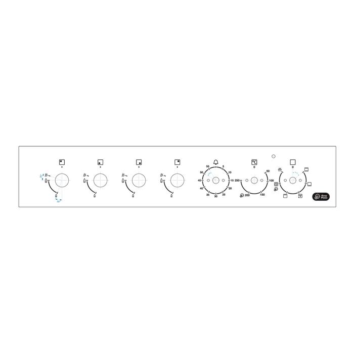 control panel, inox, 50cm,7K