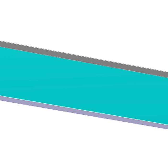 hylla glas-, komplett, neutral, 300x519mm