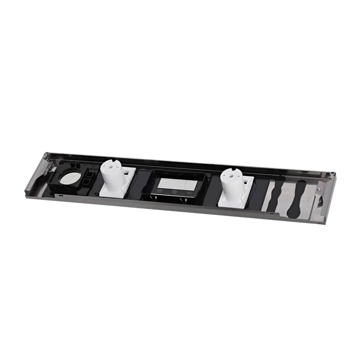 BEDIENBLENDE,INOX,60CM,SET,2K