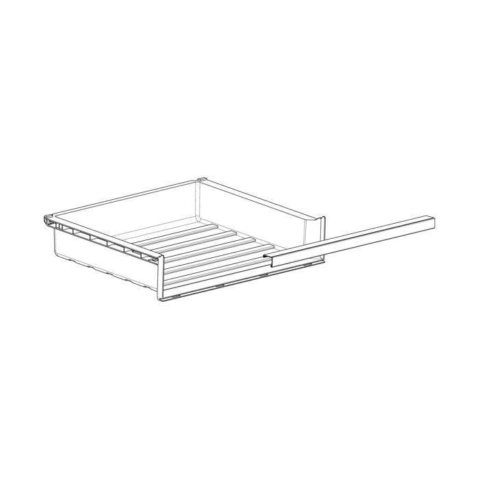 cassetto, completo, serigrafato, 7902, 450x114.7mm