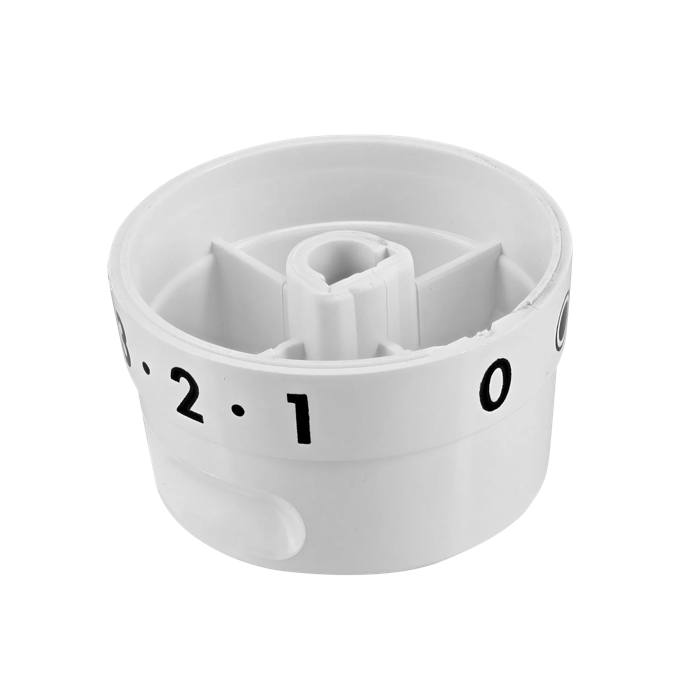 Knebel,doppelter Energieregler,weiss,(9-0)