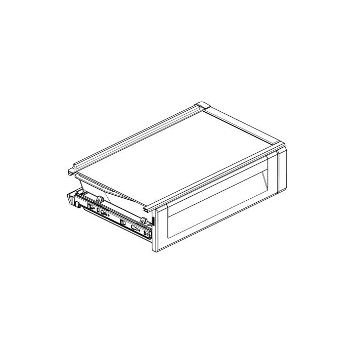 Drawer, assembly, neutral, 7902, 463x134.7mm