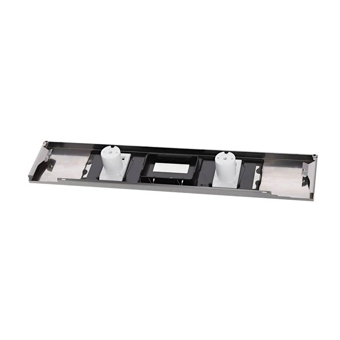BEDIENBLENDE,INOX,60CM,SET,2K