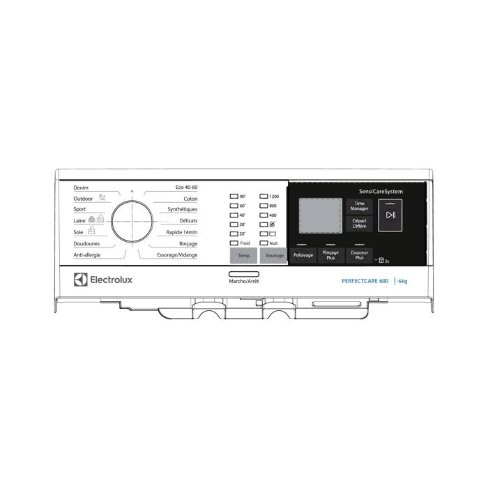 panel holder,white,Electrolux,FR