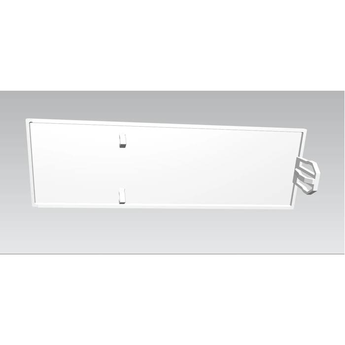 cover, hinge, upper, 7820, 130x42mm