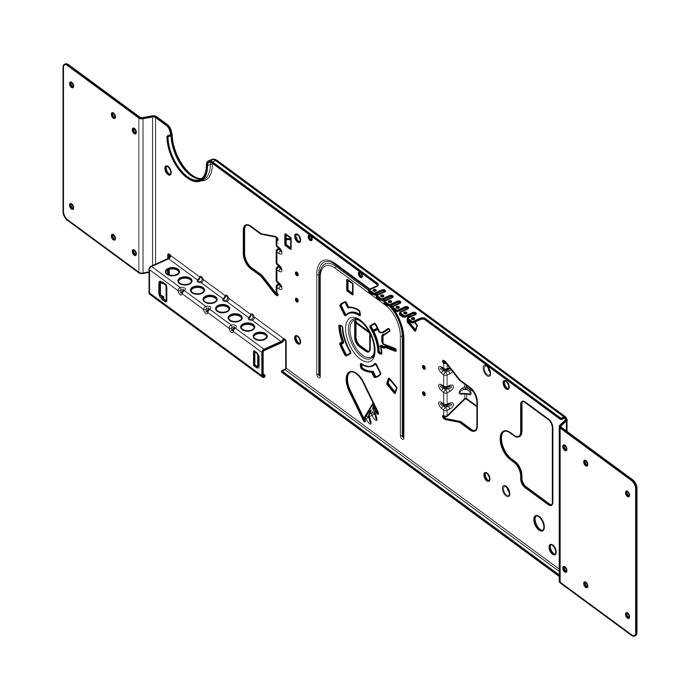 Carrier, strut, upper oven