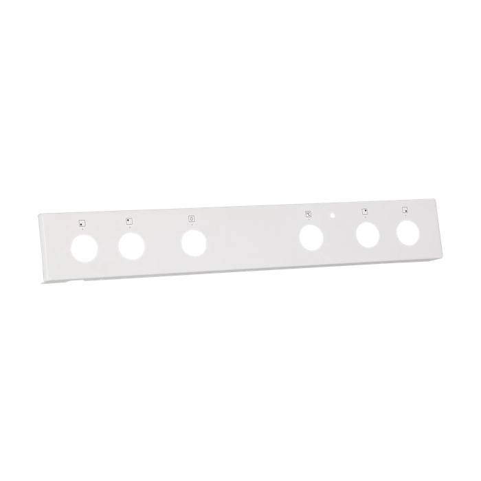 manöverpanel, vit
