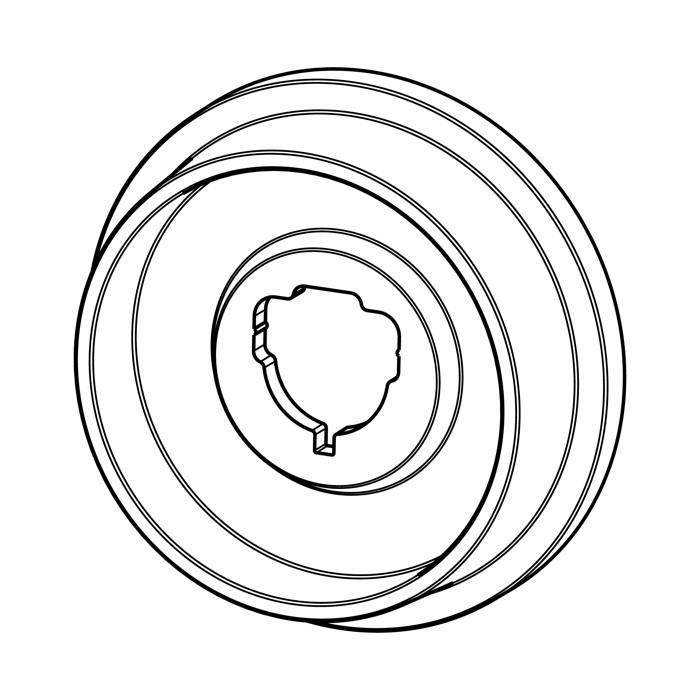 indicating plate, inox
