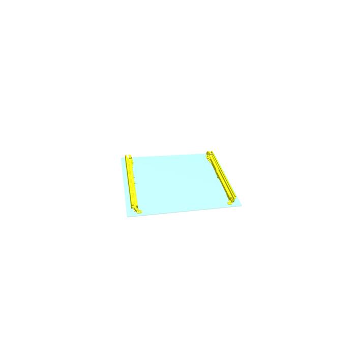 Zestaw szyby drzwi - 596x466mm