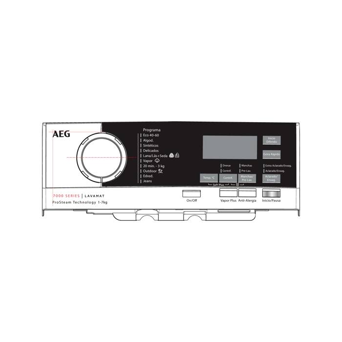 panel holder, white, AEG