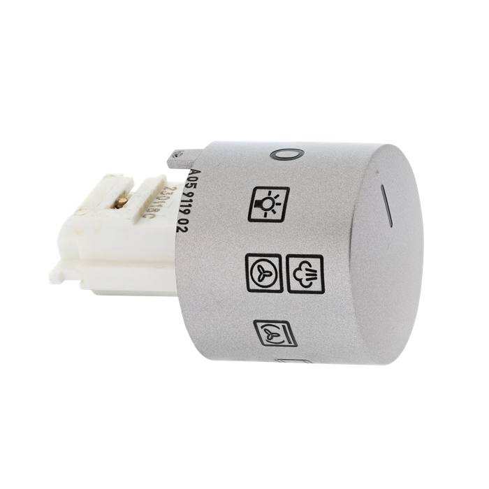 KNEBEL,FUNKTIONEN,INOX,0+9