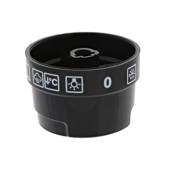 knob, function, black, 10+0