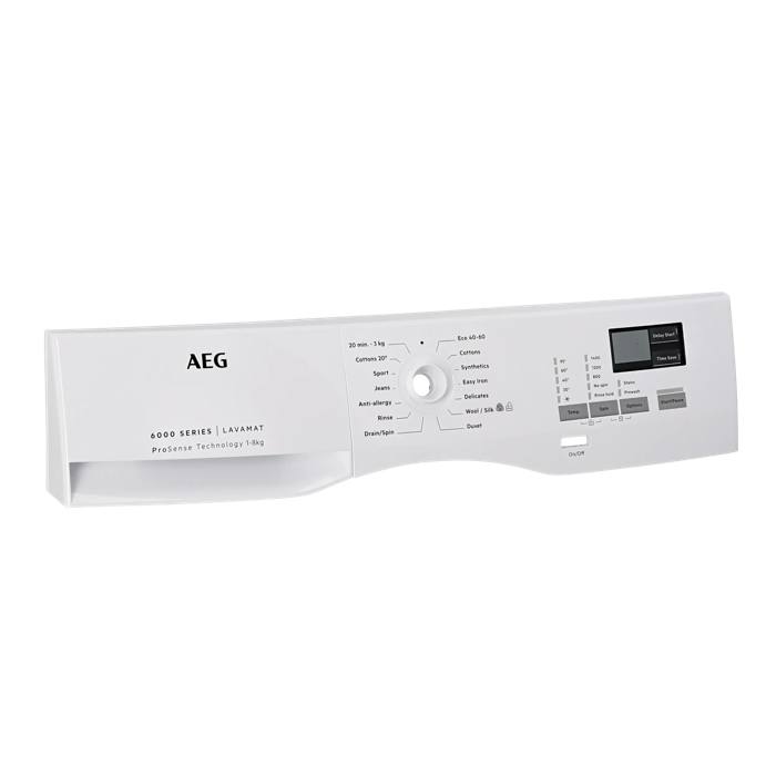 control panel, white, AEG, EN