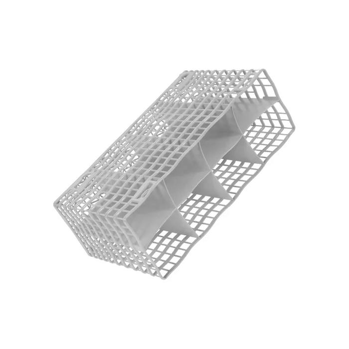 Cesto de talheres cinzento-escuro para máquina de lavar loiça