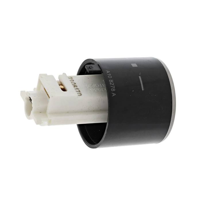 knob, thermostat, black, +/-