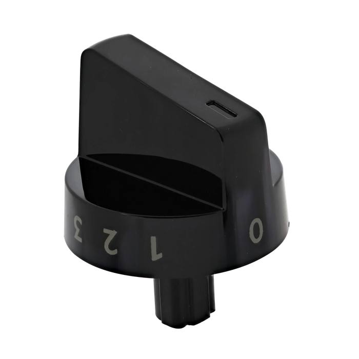 knob, function, black, 1-8