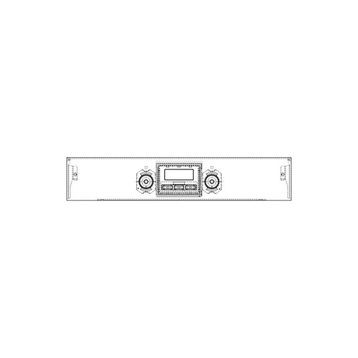 control panel, black, AEG, 60cm,SET,2K