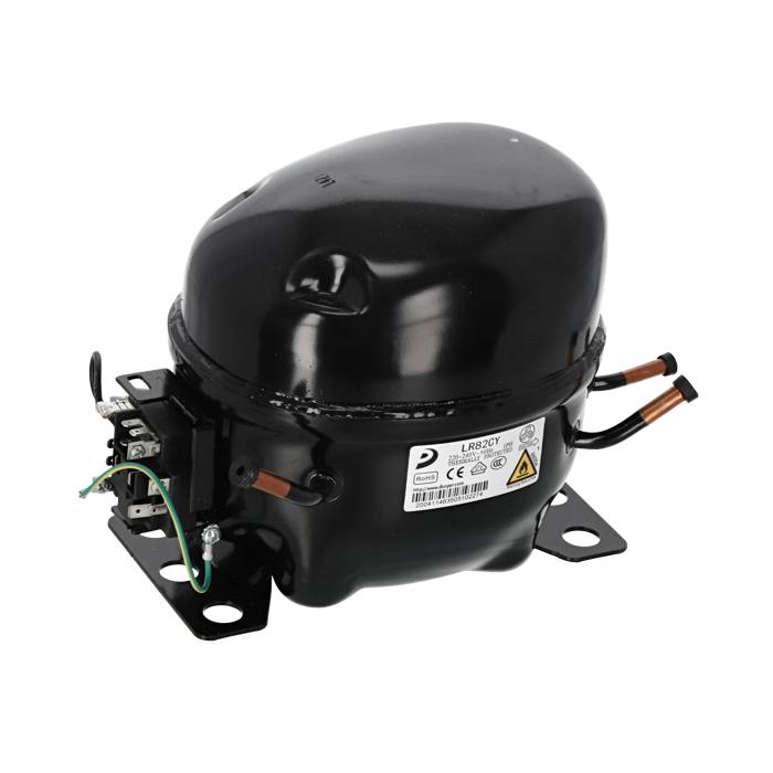 Compressor, assembly, rubber
