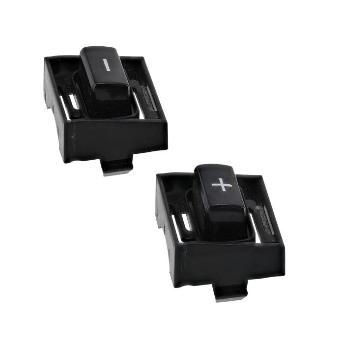 button, display, black, -2/+
