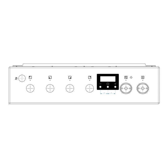 knob, thermostat, white