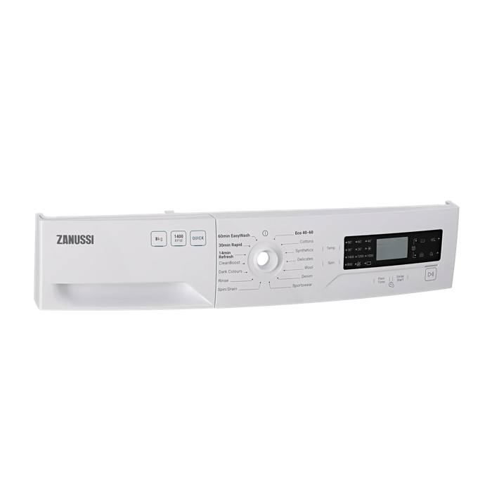 control panel, white, Zanussi, EN