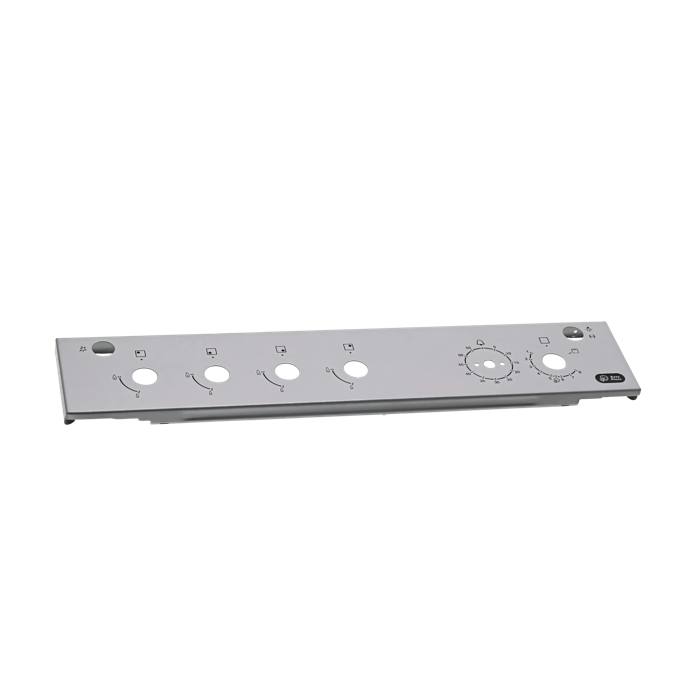 control panel, silver