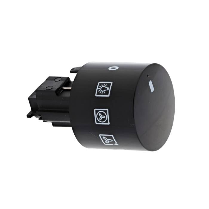knob, function, black, 9+0