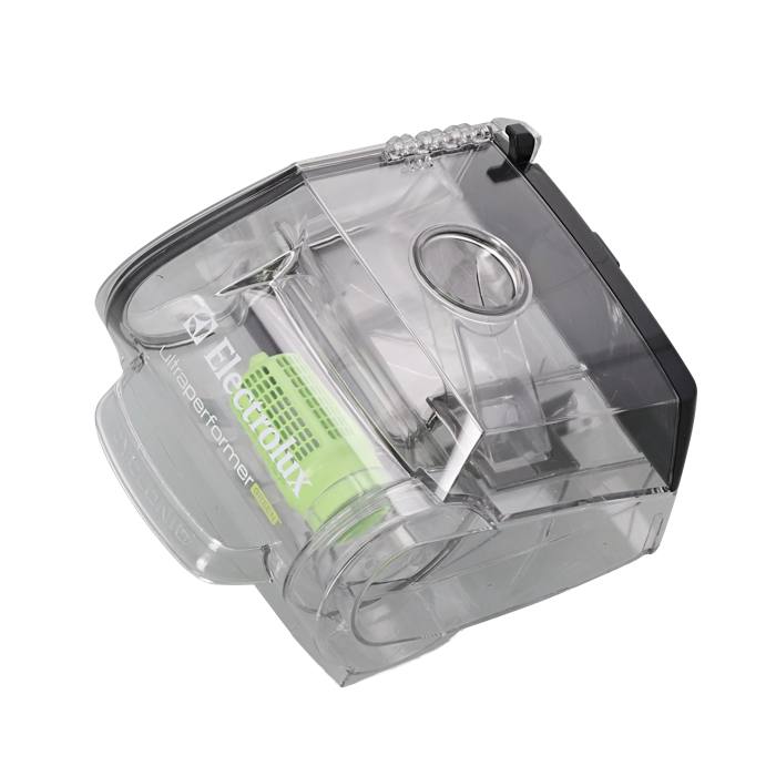 Bloc de bac à poussière pour aspirateur cylindrique