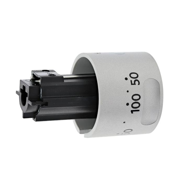 knob, thermostat, inox