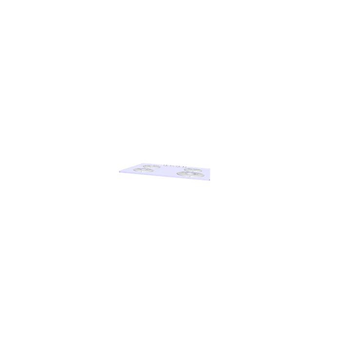 work top, black, Faure, 590x520mm