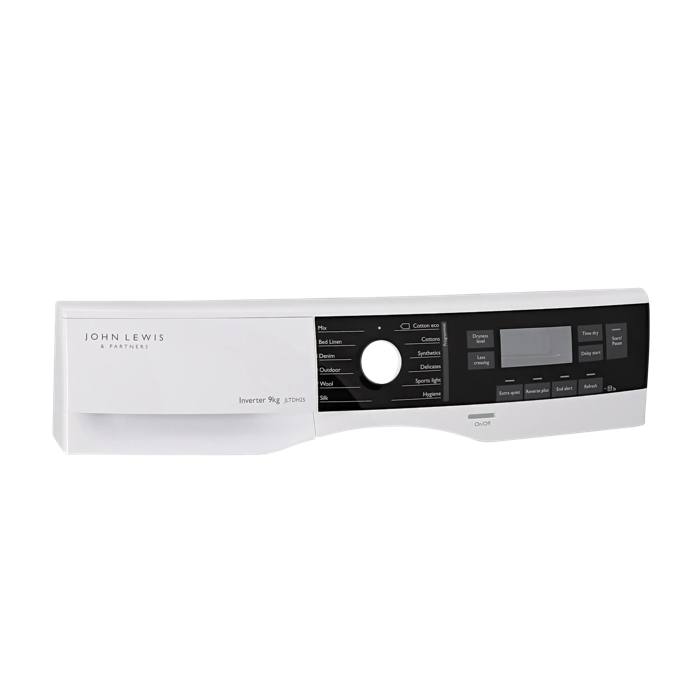 control panel, white, John Lewis, EN