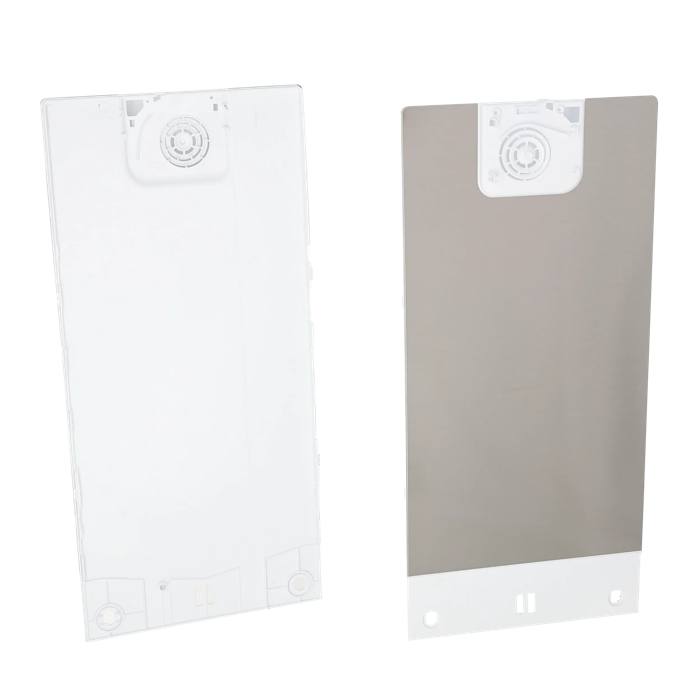 chiusura, canale aria, refrigeratore, SS, 412x882mm
