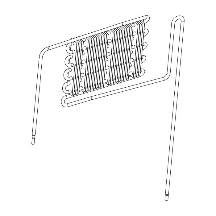 évaporateur, réfrigérateur