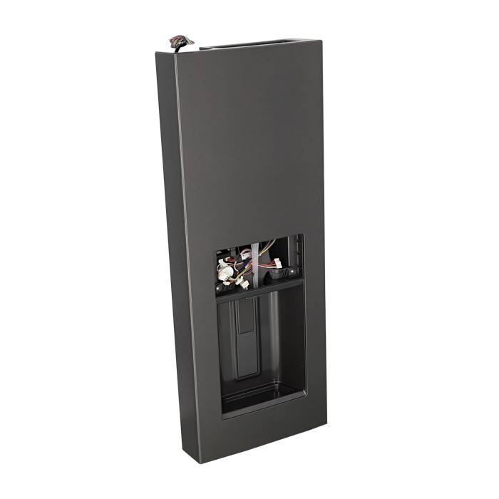 Black Fridge Door