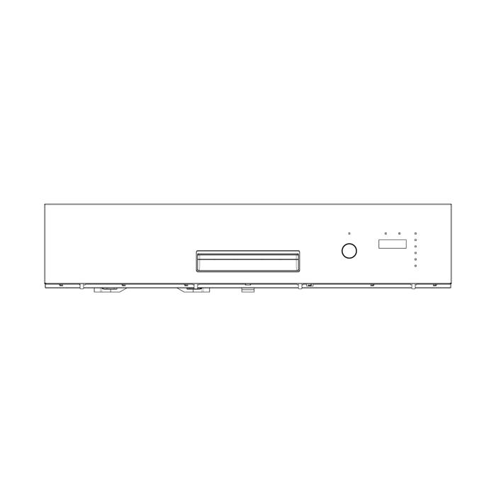 Bandeau,inox,aeg,feb31600zm