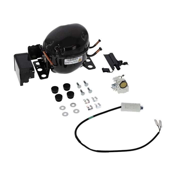 Compressor, capacitor, kit,