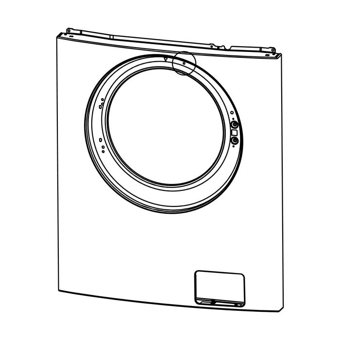 Washing Machine Cabinet Front Panel